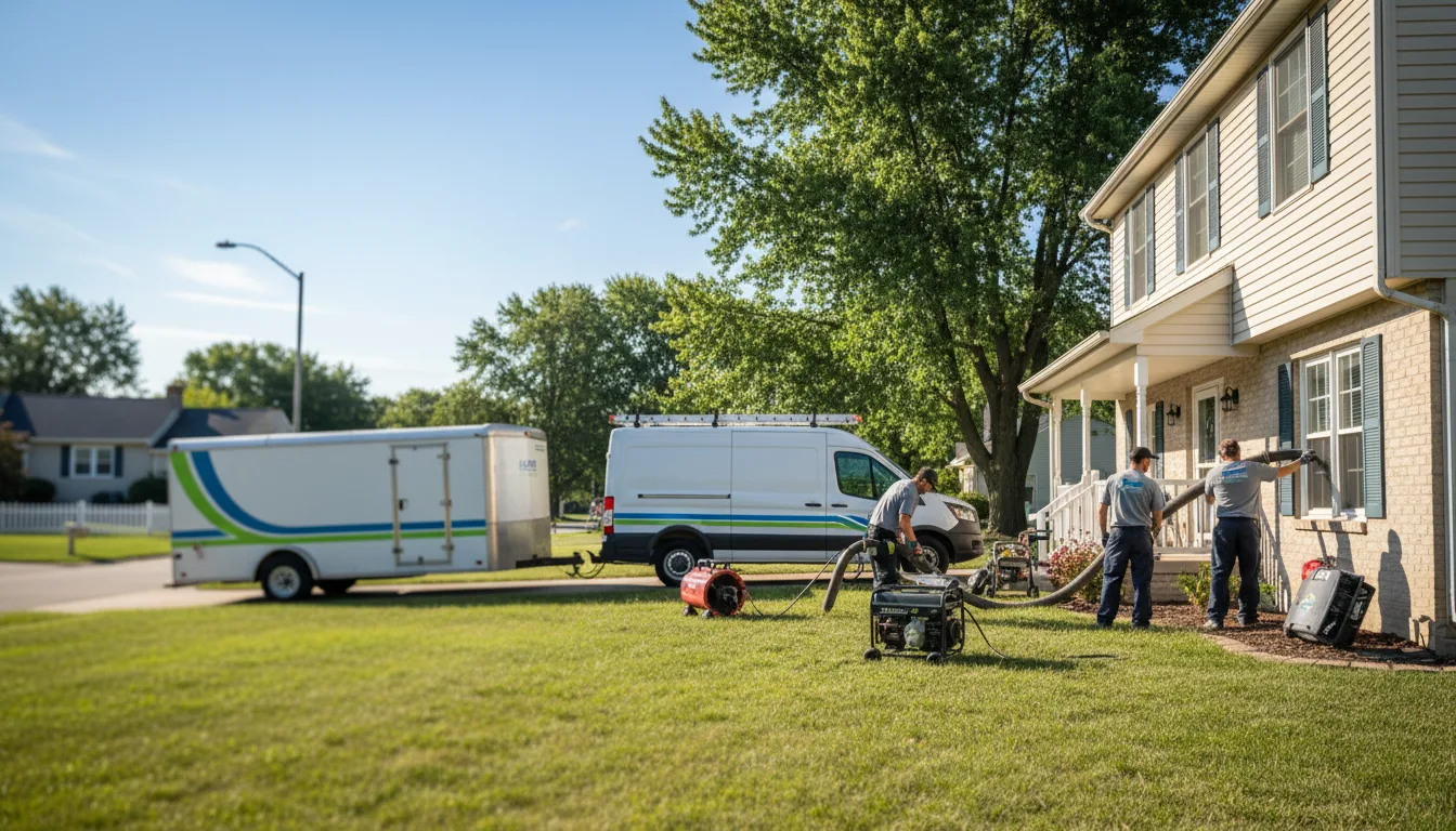 Flooded Basement Restoration And Cleanup With Repair in Clyde, KS near me
